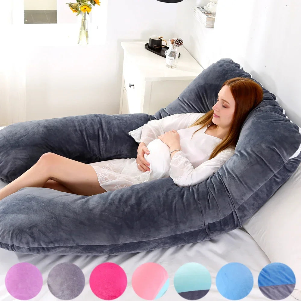 U-Shaped Soft Fleece Pillow