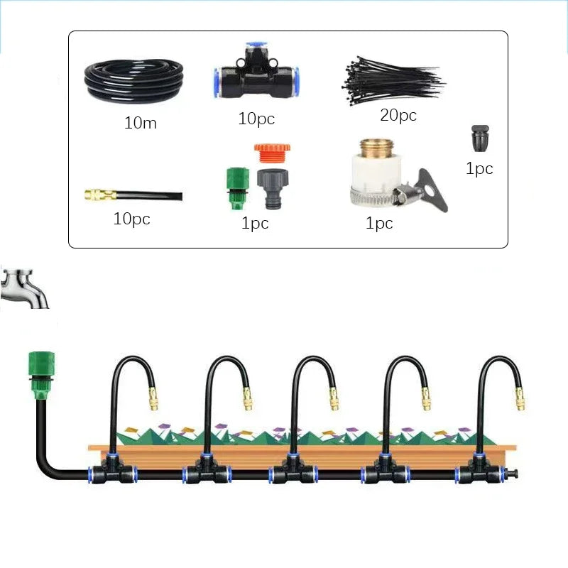 Universal Automatic Irrigation Sprinkler Kit