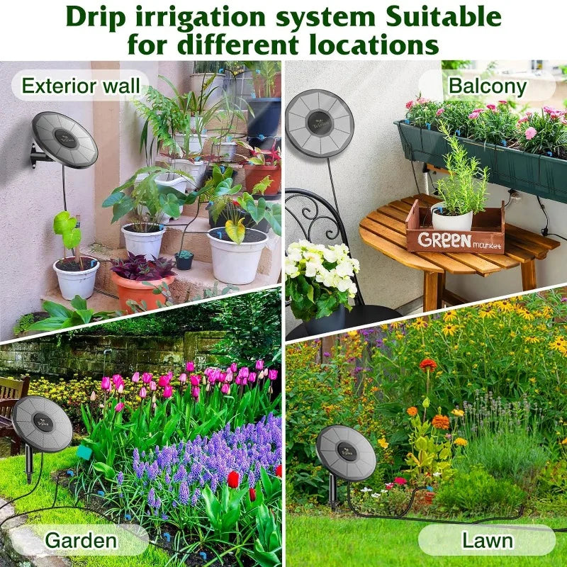DIY Solar Drip Irrigation System Kit