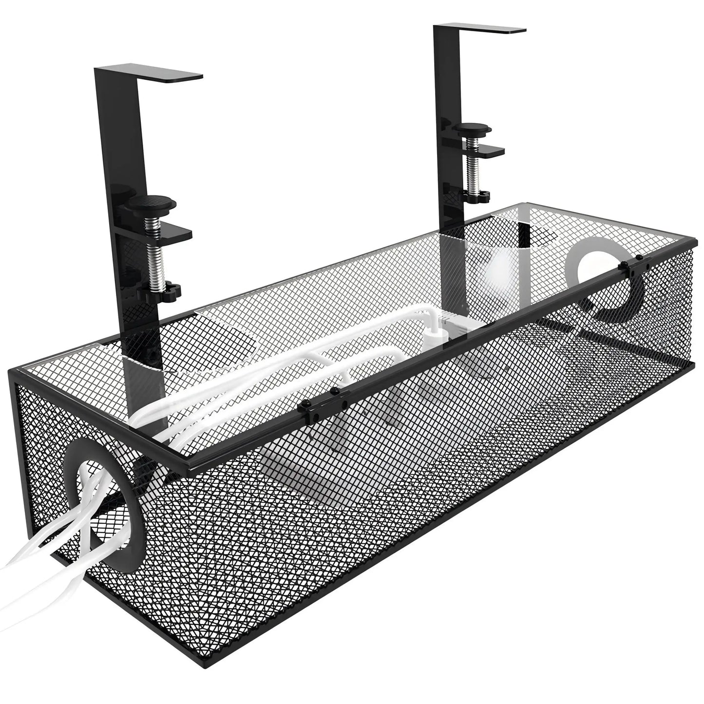Under Desk Cable Organizer Tray