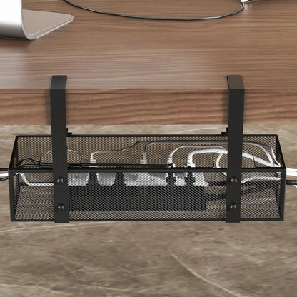 Under Desk Cable Organizer Tray