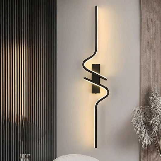 Modern Long Strip LED Wall Lamp