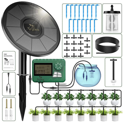 DIY Solar Drip Irrigation System Kit