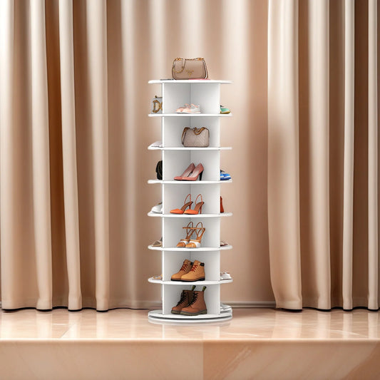 Elegant 360° Rotating Storage Tower™