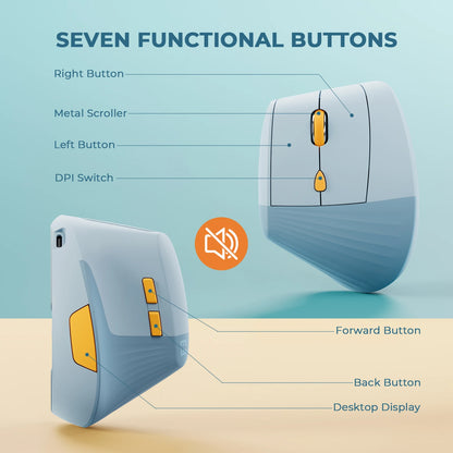 Vertical Wireless Mouse