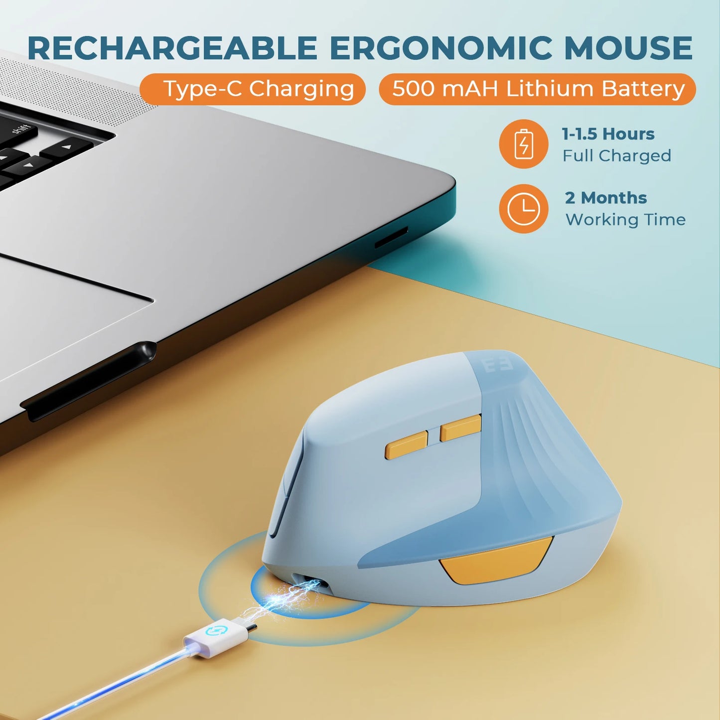 Vertical Wireless Mouse