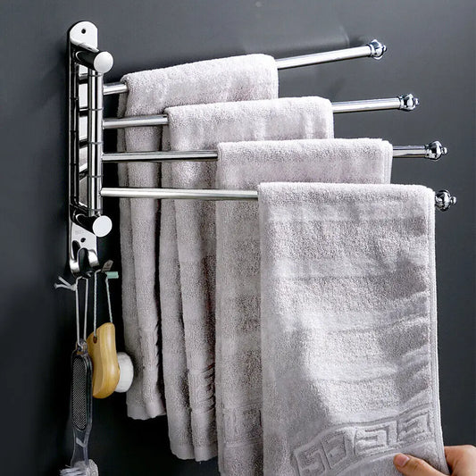 Stainless Steel Rotatable Towel Rack