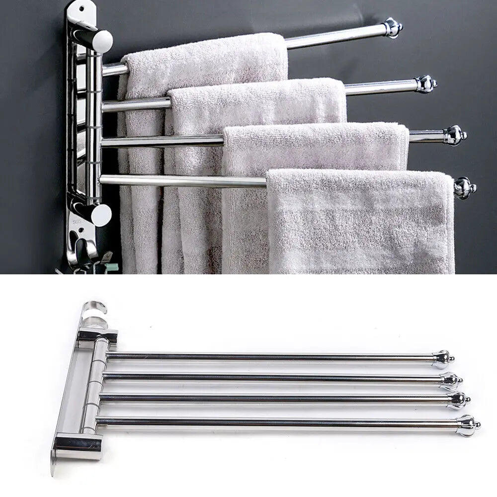 Stainless Steel Rotatable Towel Rack